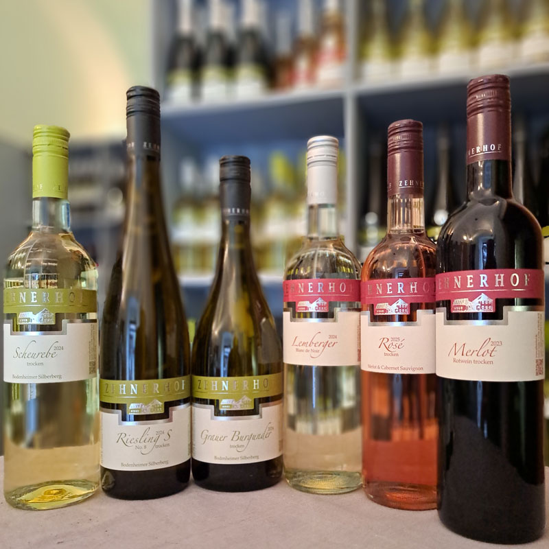 Weine im Verkauf